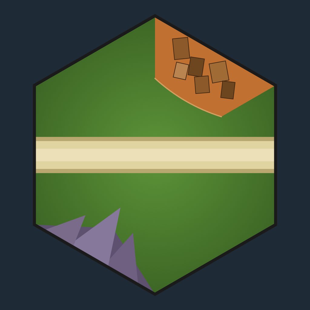 Hexlands app icon